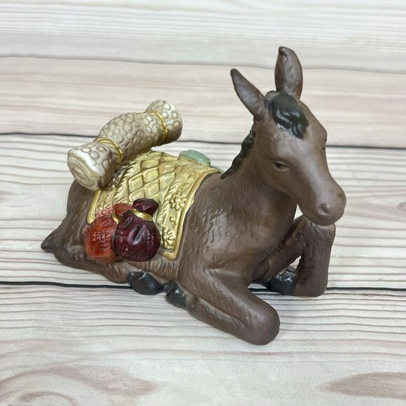 VTG Elements 5 Pc Royal Nativity Scene 2007 Hand Painted Porcelain Holy Family - Picture 8 of 14